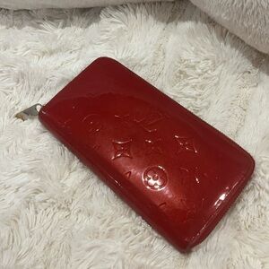 Louis Vuitton Glossy Red Women's Wallet